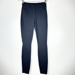 Lululemon City Sleek 5 Pocket High-Rise Pant 27" Size 4 Black Workleisure